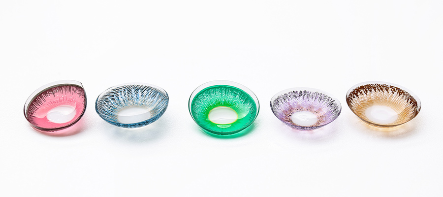 Цветные контактные линзы: яркие варианты для вечеринки или на каждый день