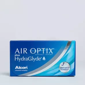 AIR OPTIX PLUS HYDRAGLYDE (3 линзы)