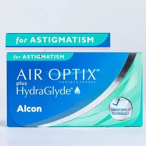 AIR OPTIX plus HydraGlyde For Astigmatism (3 линзы)